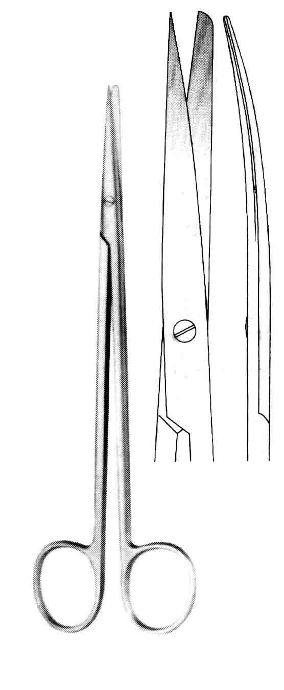 METZENBAUM MAKAS K/S EĞRİ 23 CM